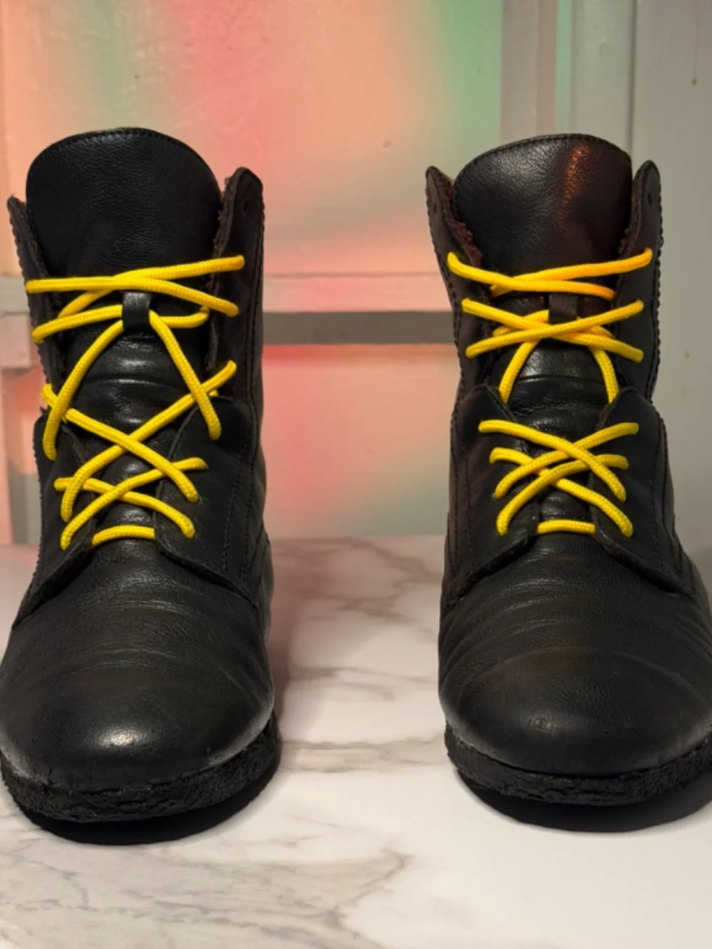 Creative Recreation Select Costa BLK Leather Boots Made Italy Men 10 Very Rare!